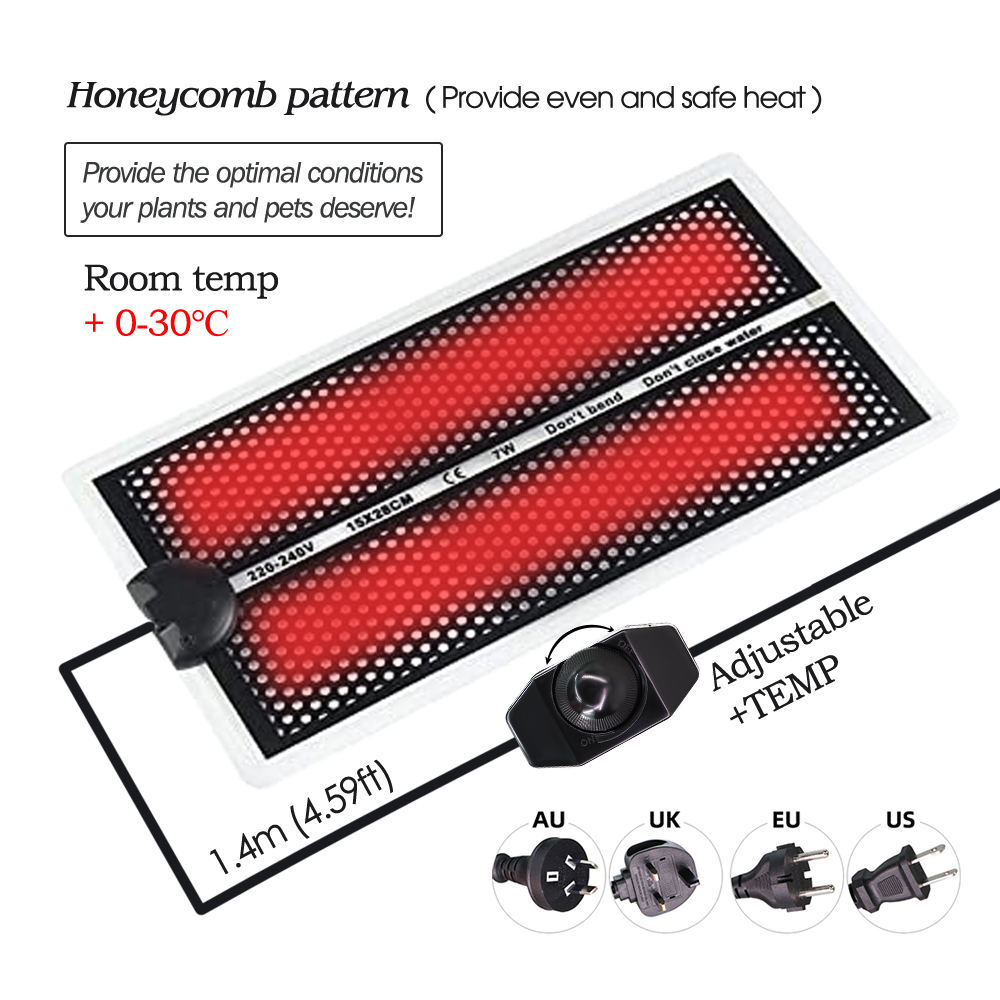 Tappetino riscaldante per pian - Heat Mat Seedling recensione e prezzo